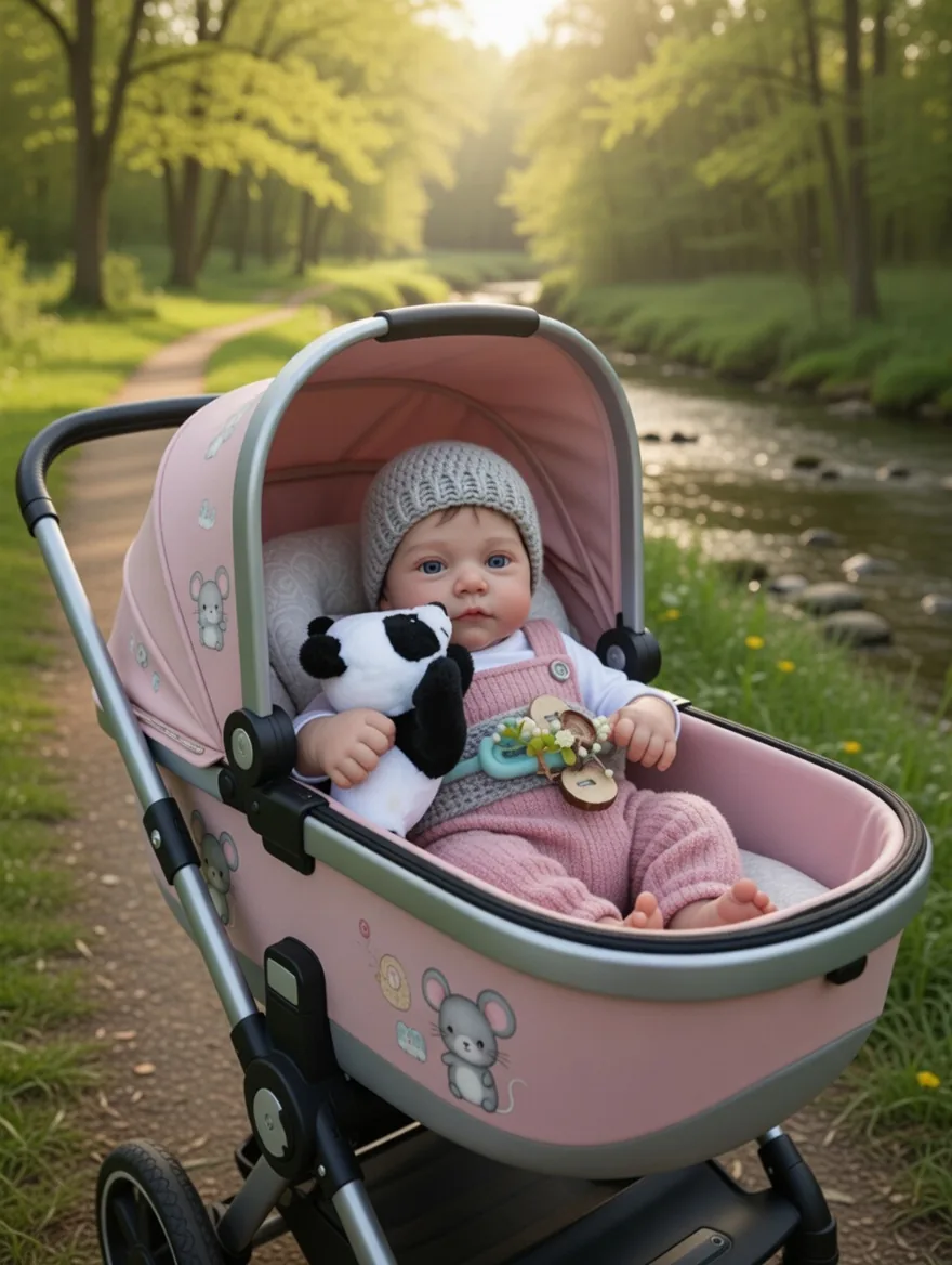 Ukázka úpravy fotografií reborn panenky 59